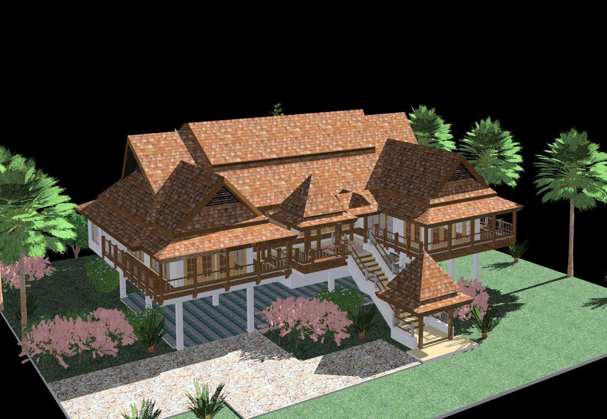 Thai House Top View