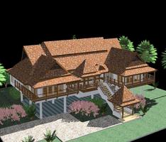 Thai House Top View