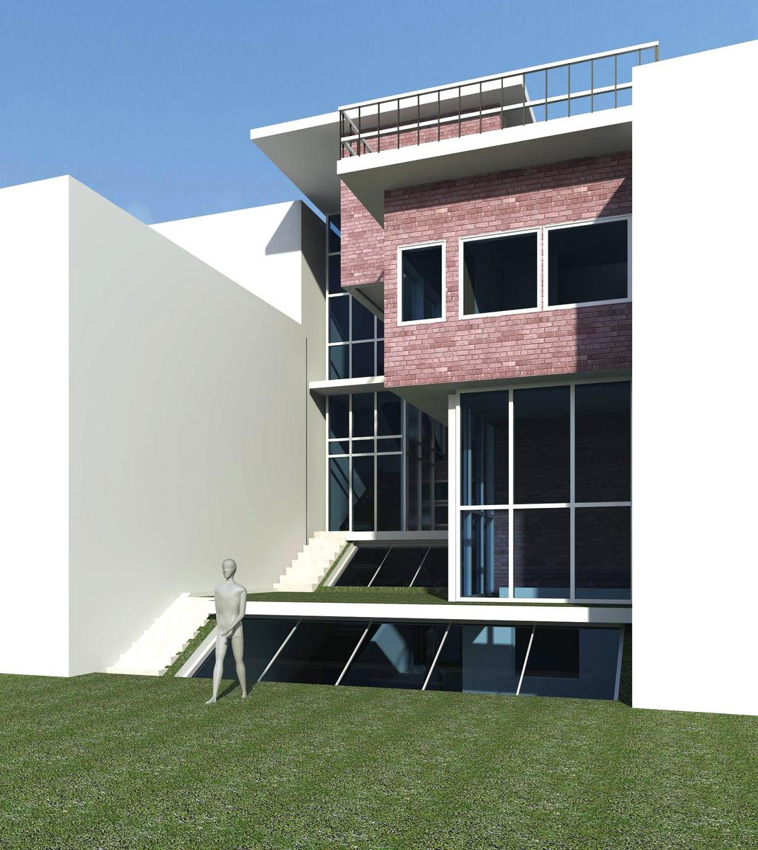Townhouse on James (Rear)