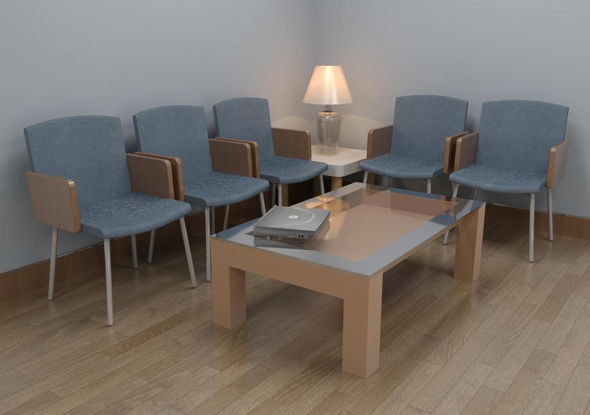 "waiting area"