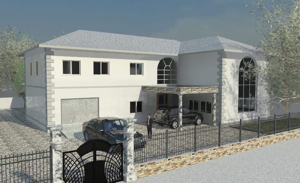 modest home