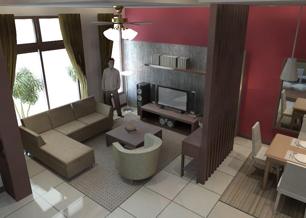 the living room