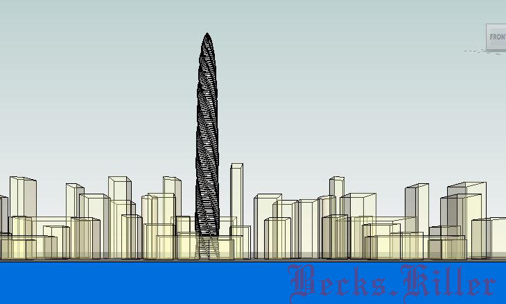 Chicago - 3D View 3