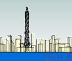 Chicago - 3D View 3