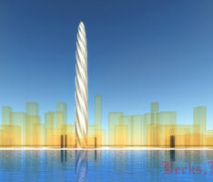 Render -  Chicago Spire 1