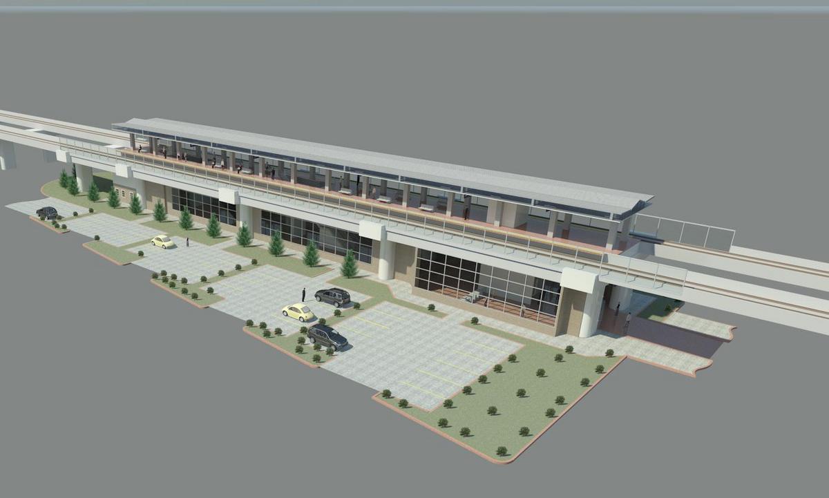 railway station