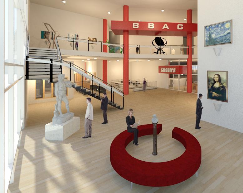 BBAC / Green's Art Supply Mixed use building