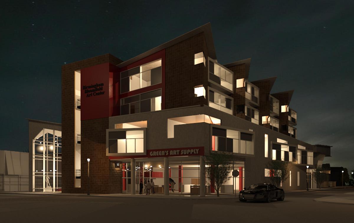 BBAC / Green's Art Supply Mixed use building