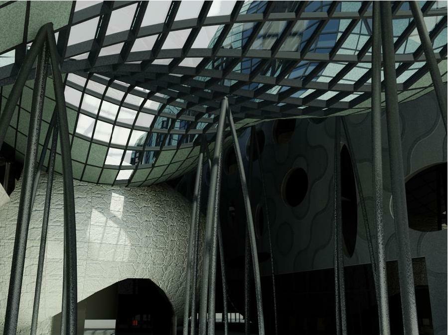 Looking up from underneath