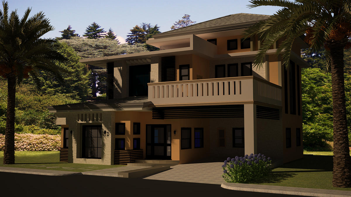 exterior perspective