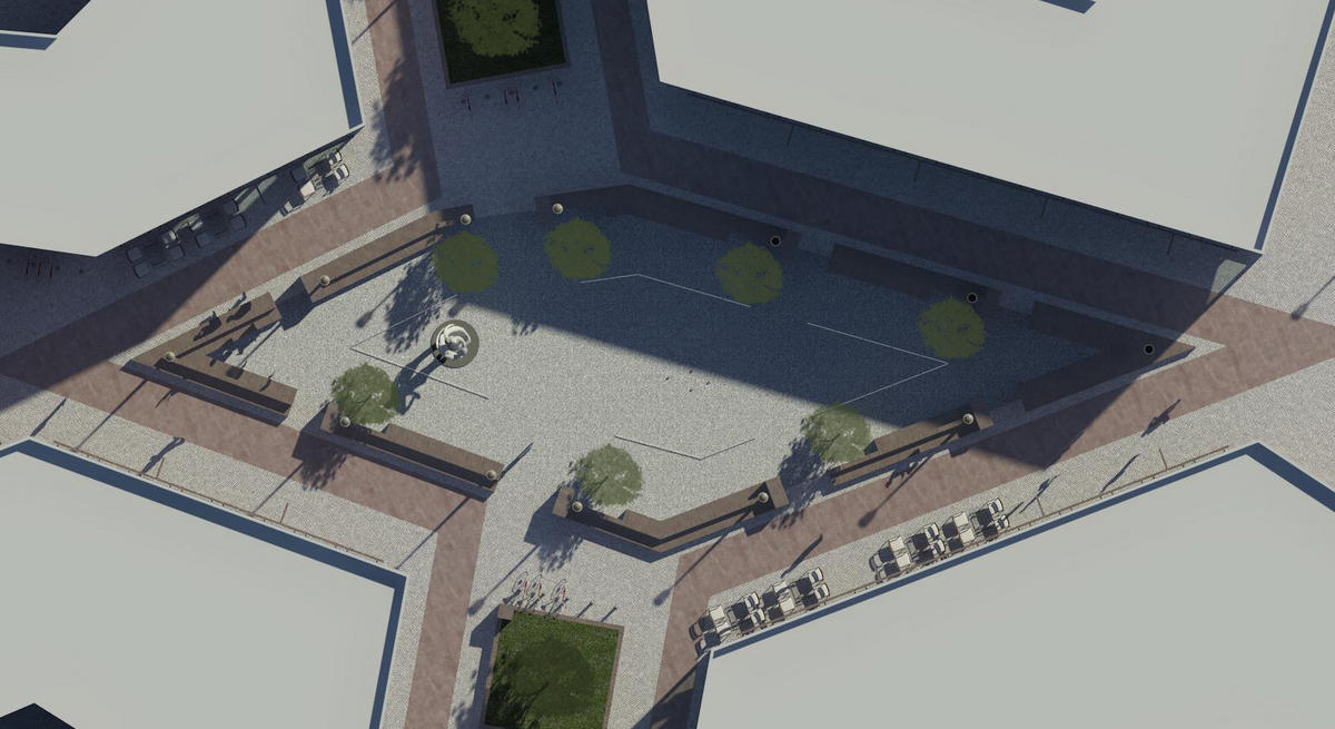 square in Lublin