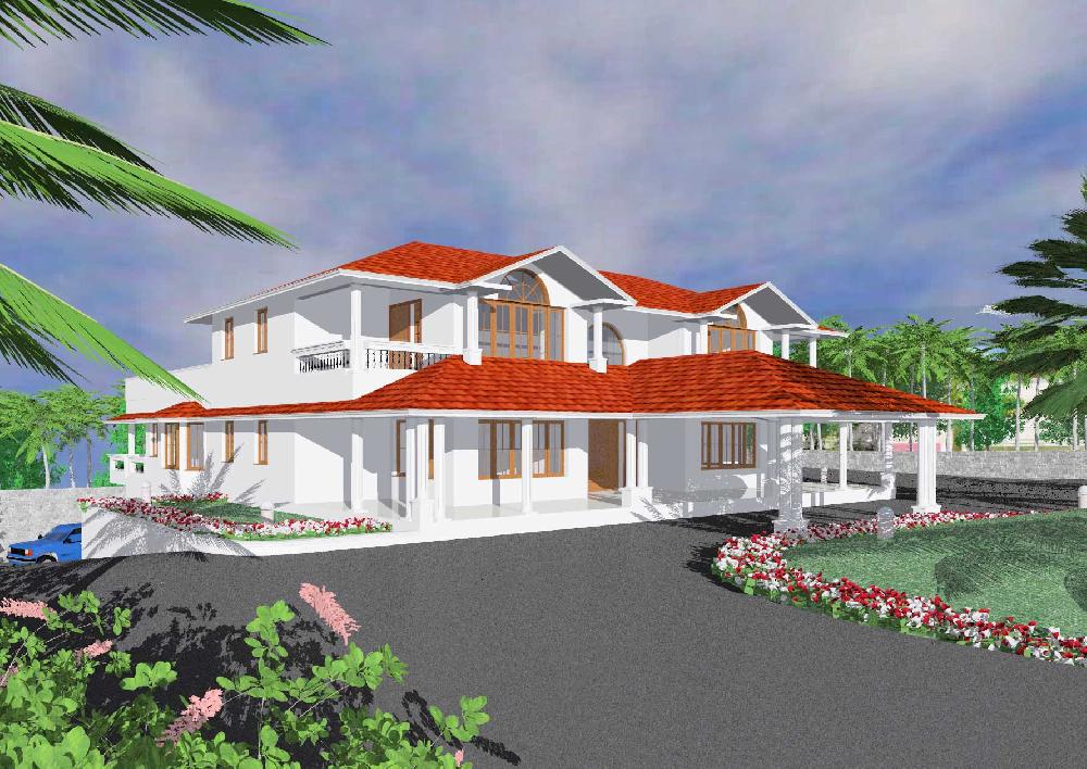 typical south indian residence
