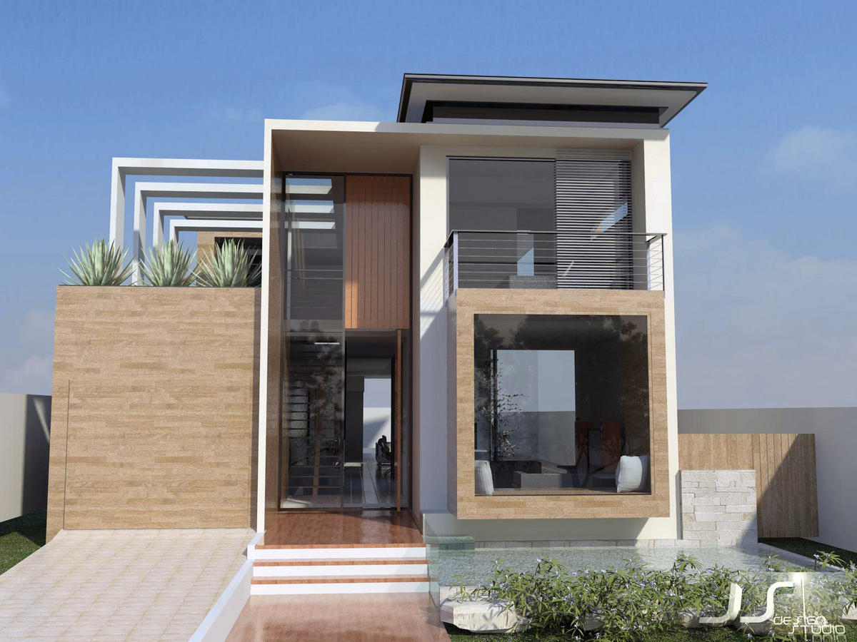 Residential Design Front View (eastern)