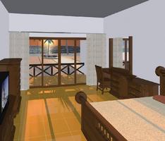 interiors of beach cottage