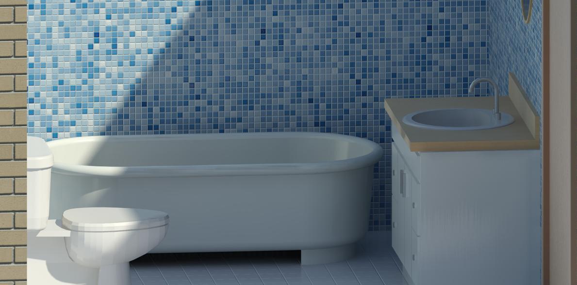 bathroom by E.K.