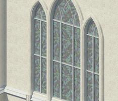 Stained Window Test Render