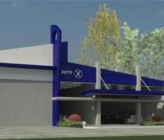 car showroom