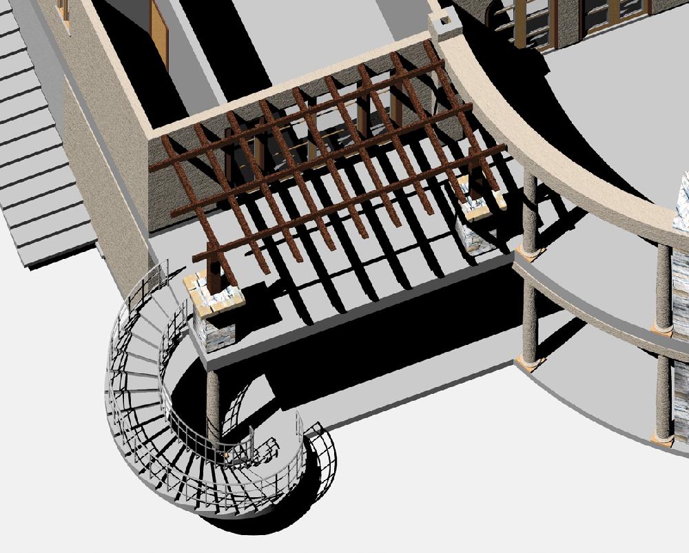 spiral stairs