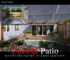 Custom Patio + Pool