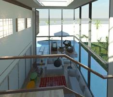 view from upstairs