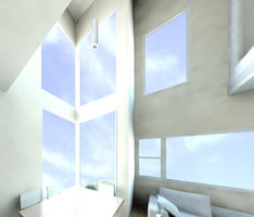 white mezzanine