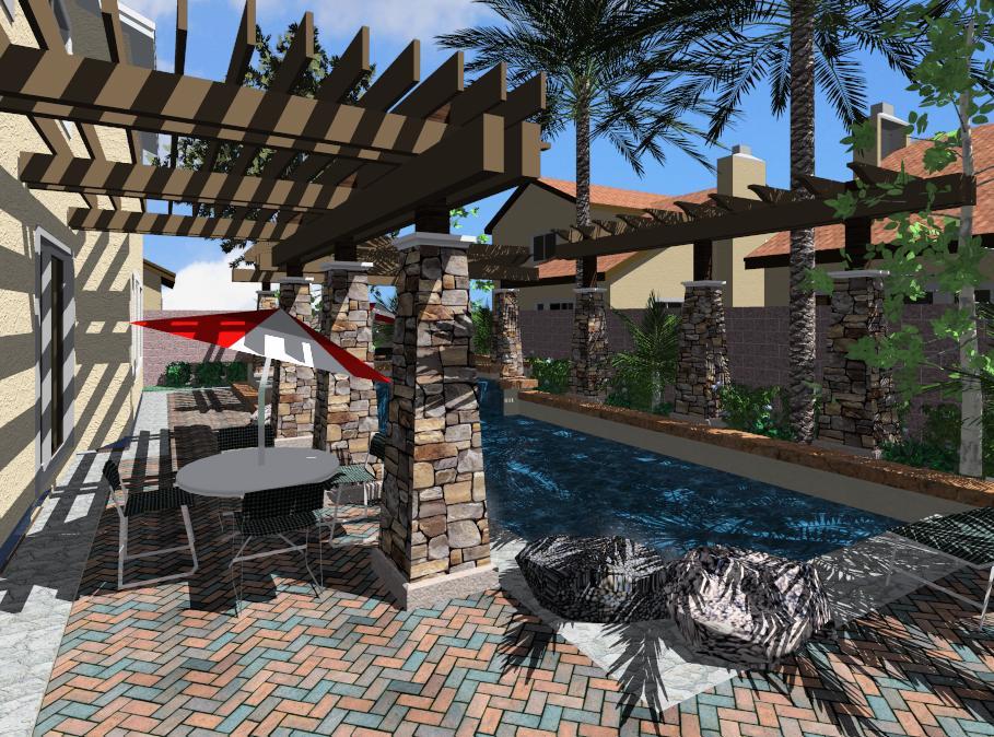 outdoor patio