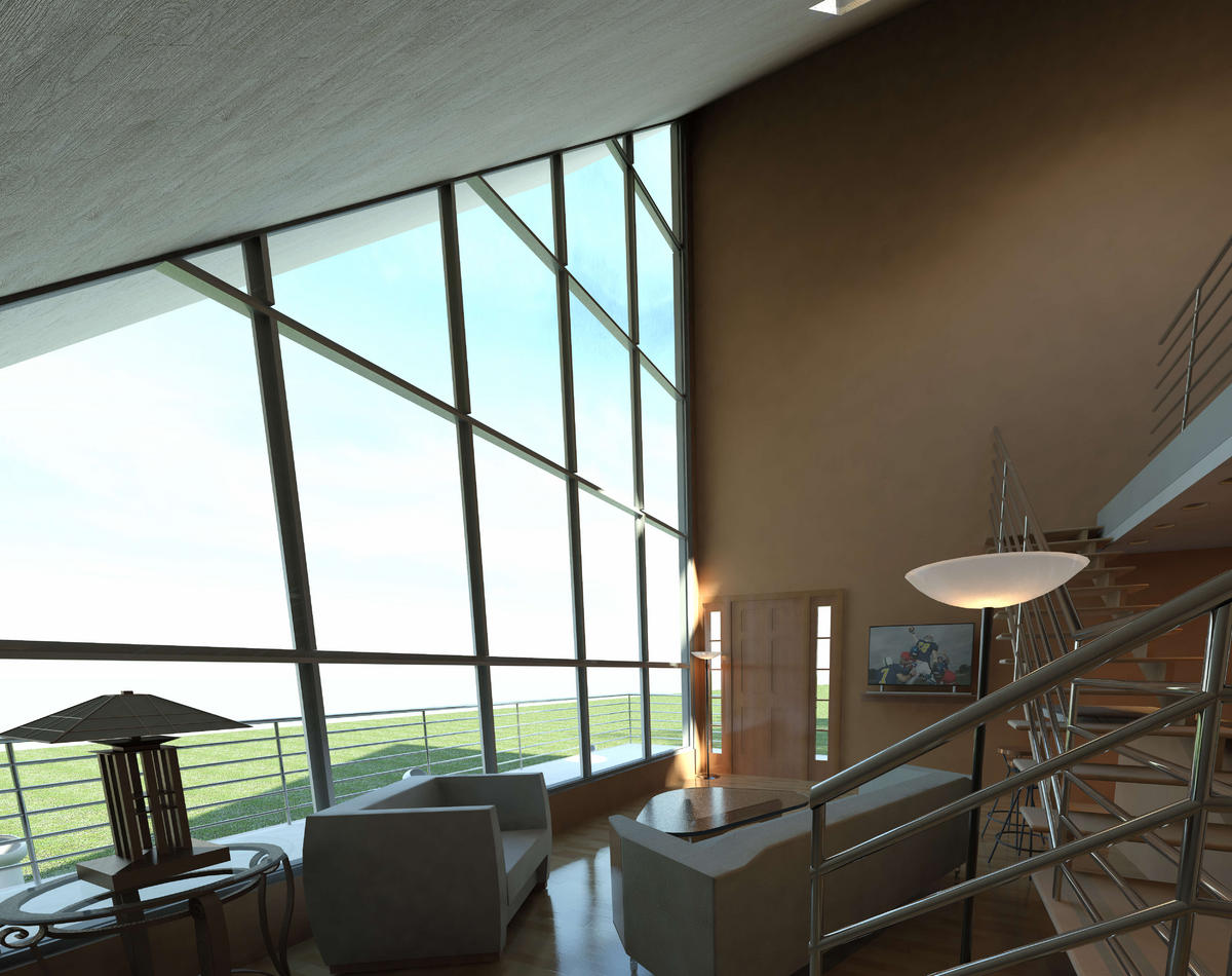 Chalet From Stair