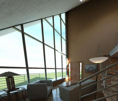 Chalet From Stair