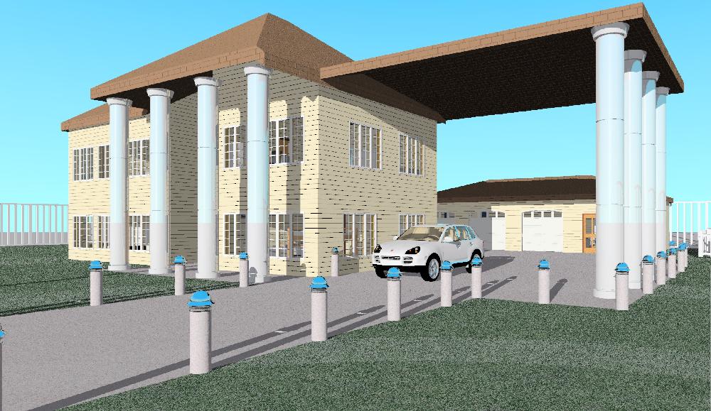 1st project house