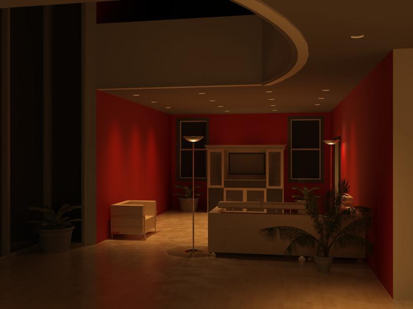 Living Room Night
