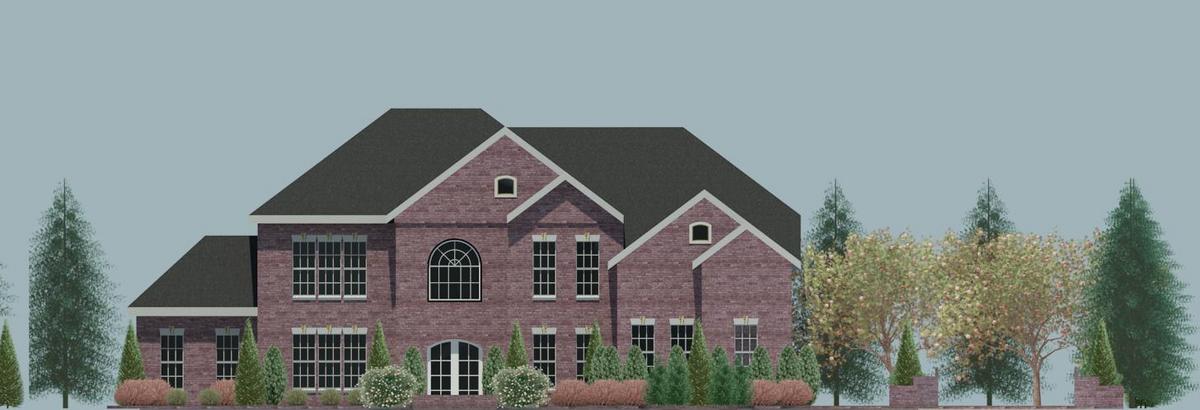 Franklin Lakes, NJ Home South Elevation