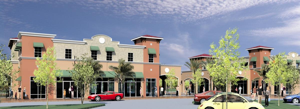 Mixed-use Plaza