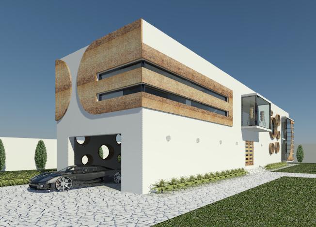rectangle house V1