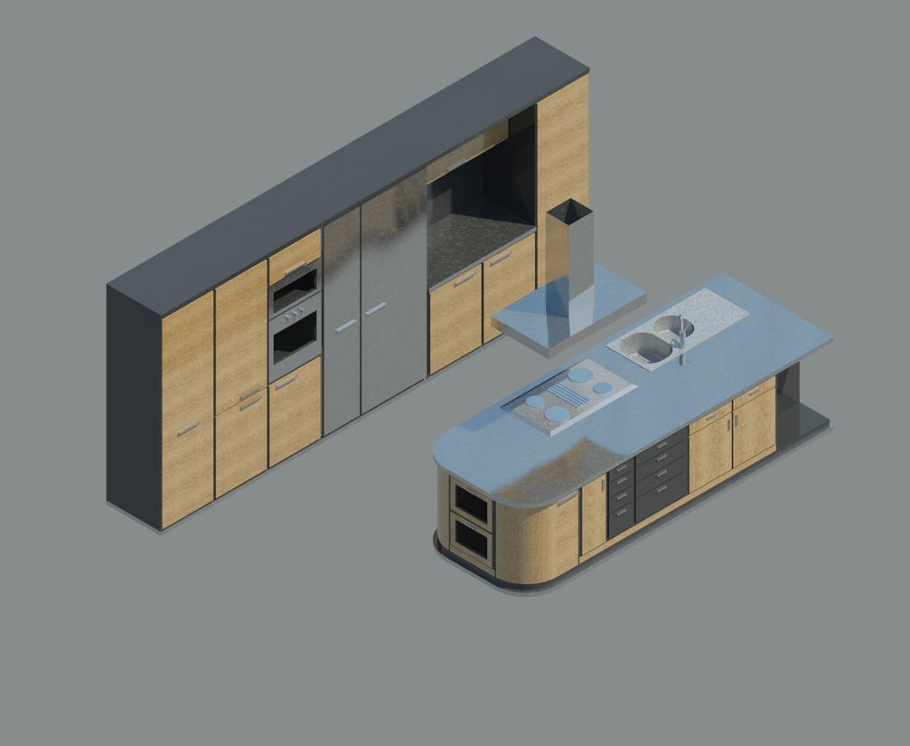 Kitchen - with Isle