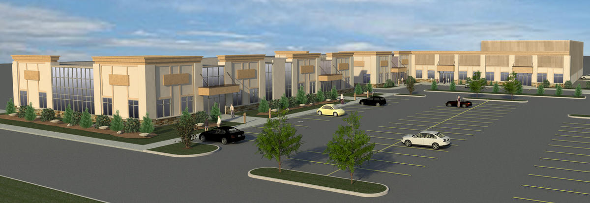 commercial area