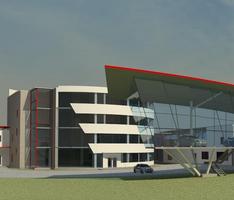 service station