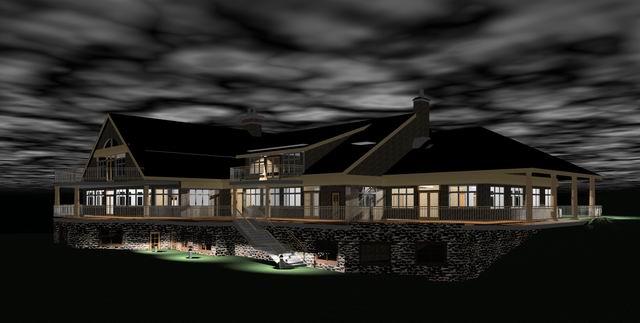 Rendering Golf Club House (Malborough, MA)