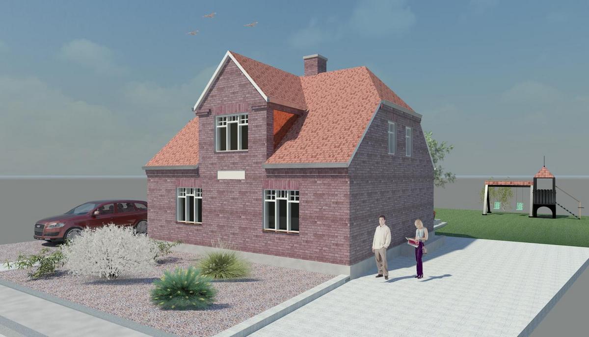Old danish villa
