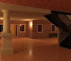 inside of unfurnished restaurant