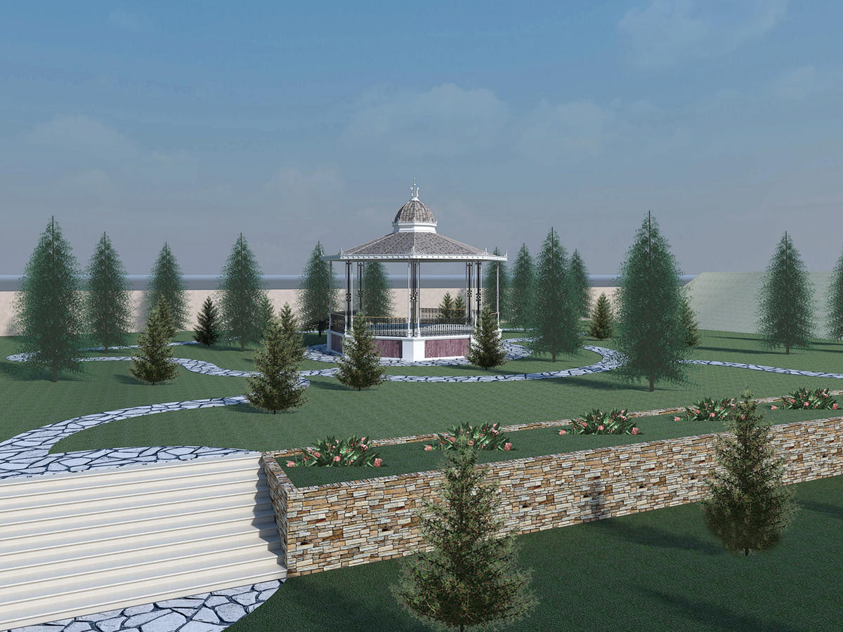 landscaping work