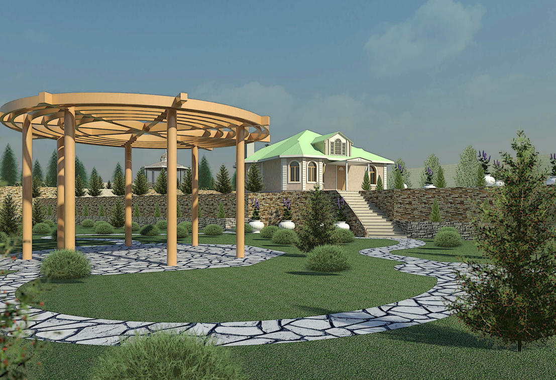 landscaping work