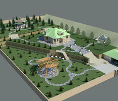 landscaping work
