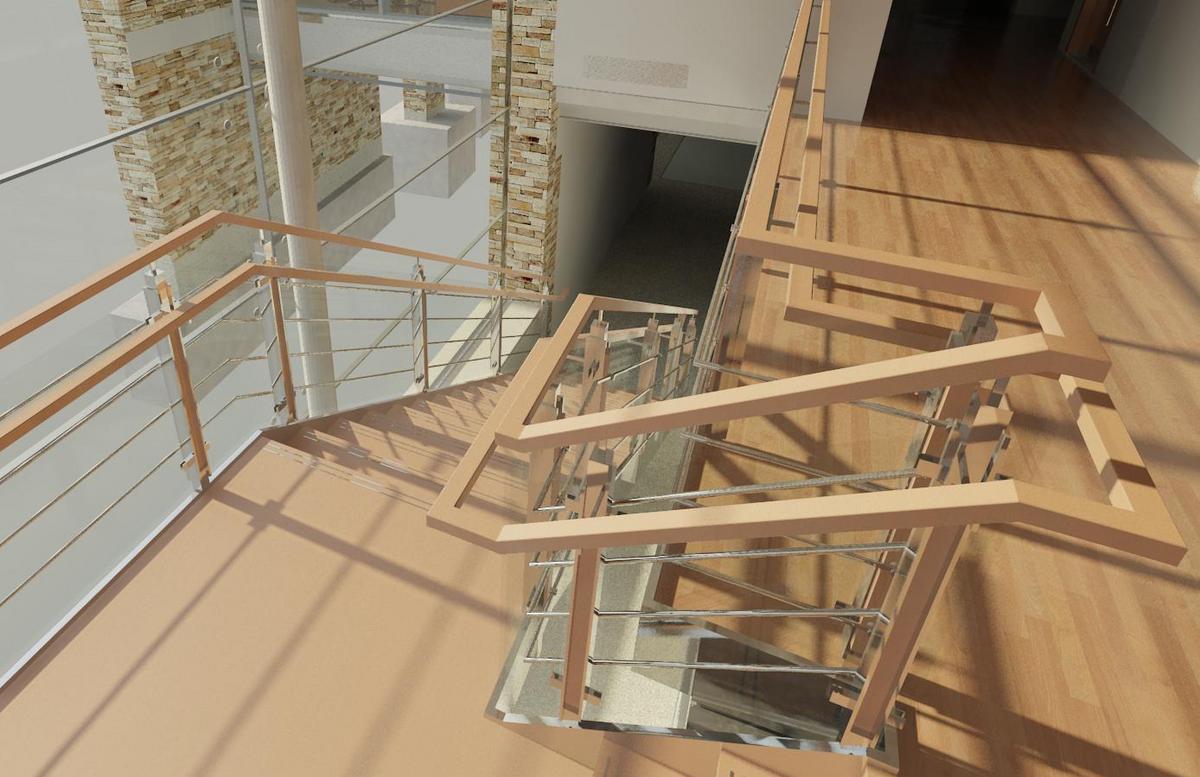 Internal Stair Render 2