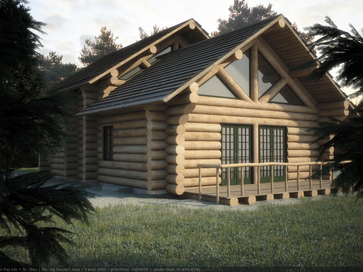 Log house