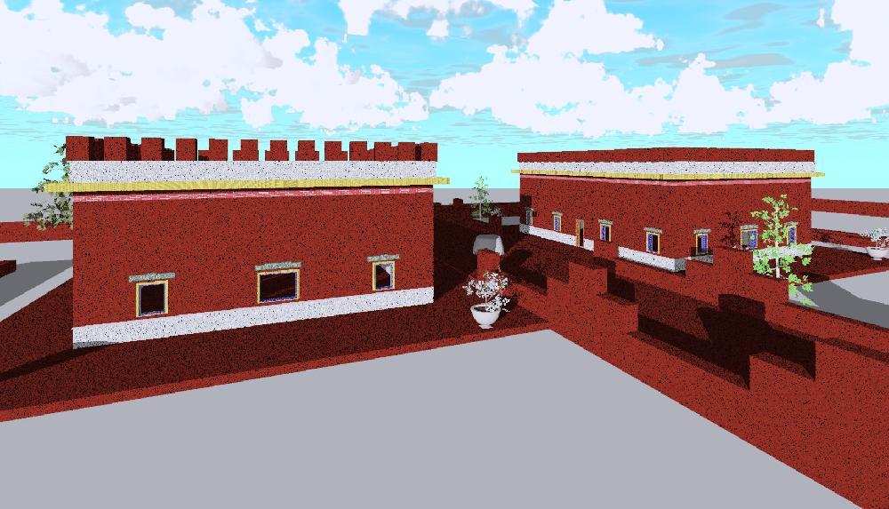 Mexika style home