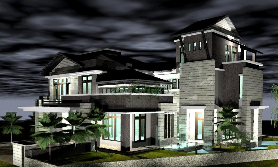 modern tropical house 1