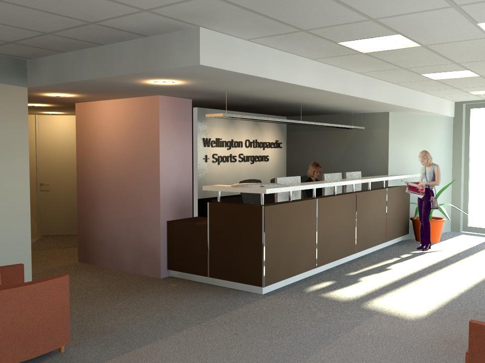 Reception medical Consulting Rooms Wellington