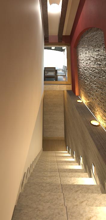 Escaleras para sotano