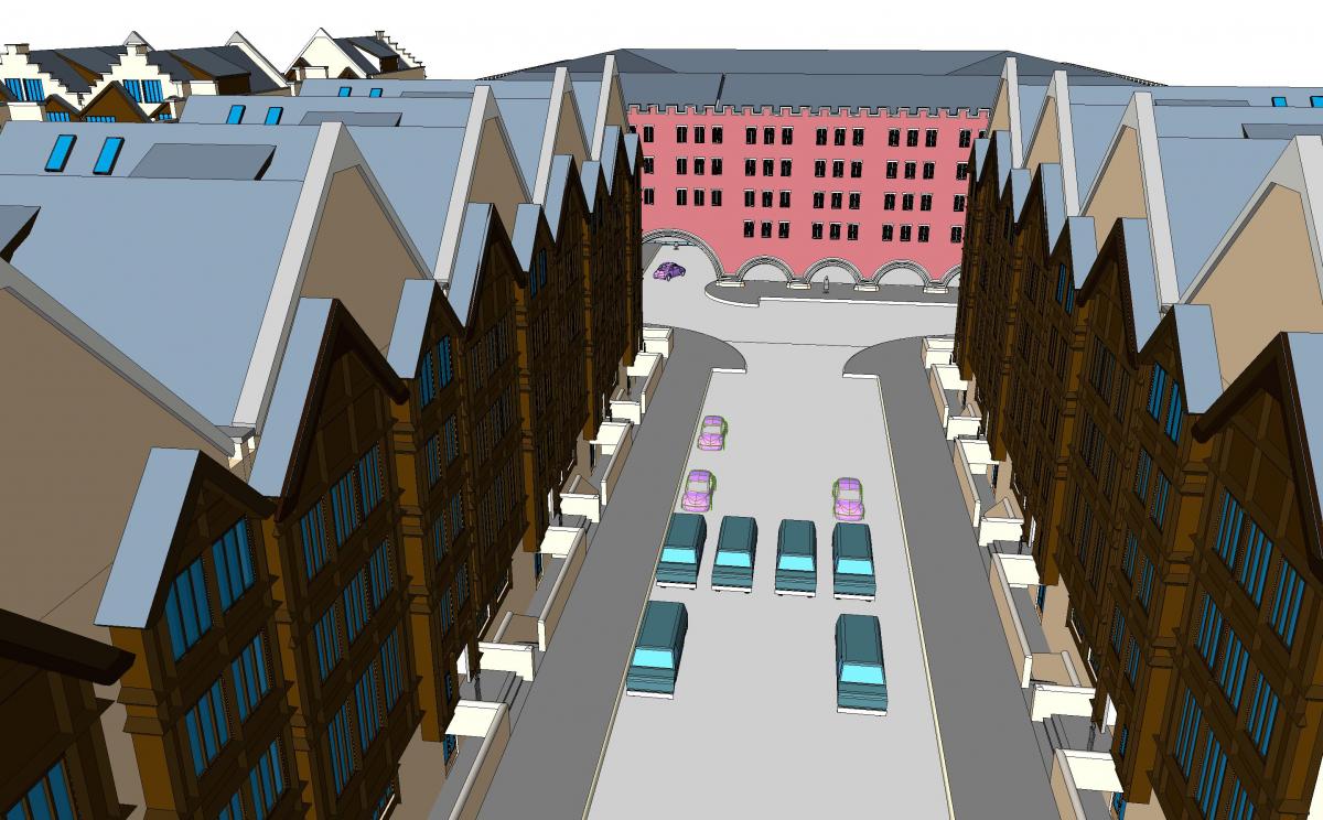 row Houses b