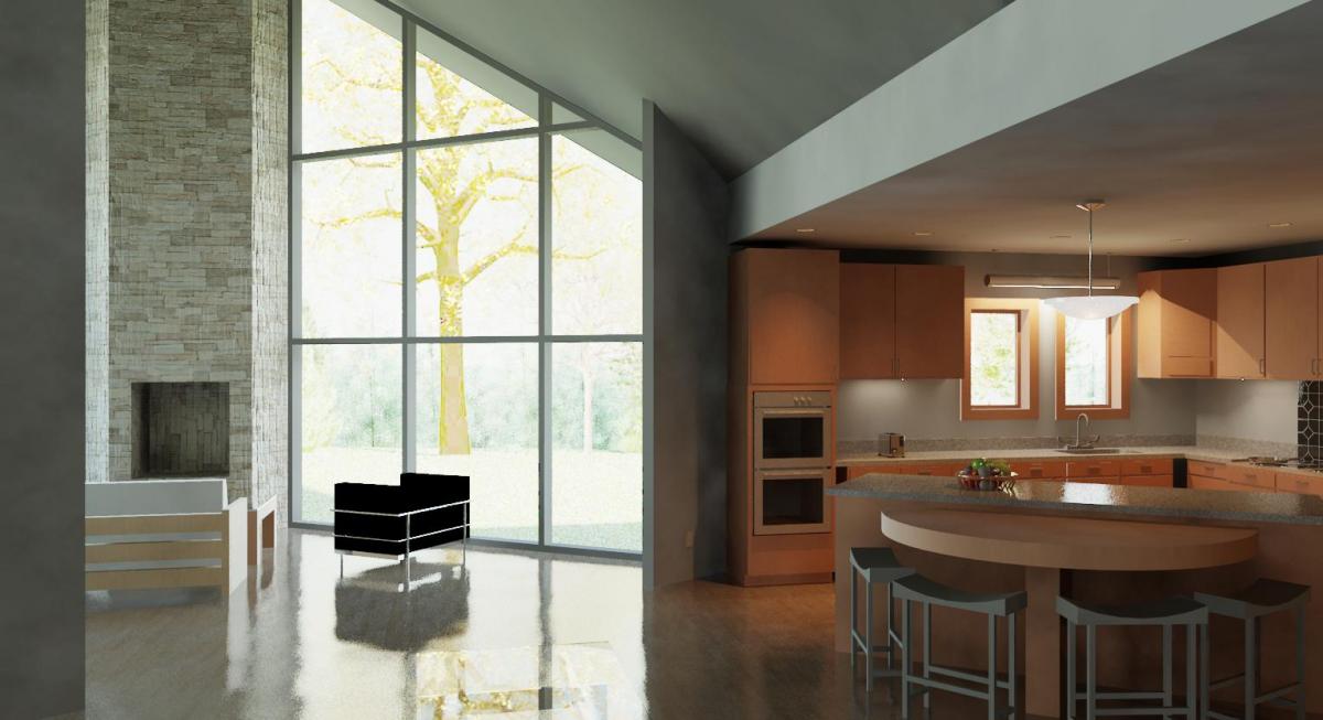 Peak House Interior